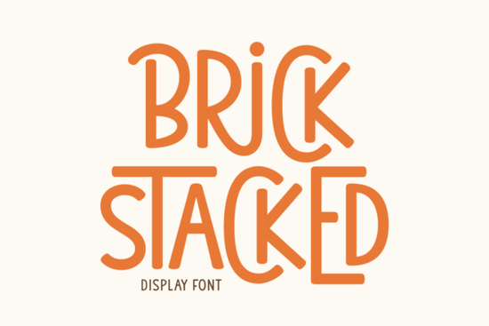 Brick Stacked Font